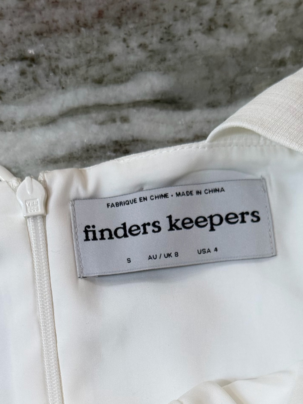 Finders Keepers Mila Ivory Button-Front Mini Dress
Size 4 - Picture 6 of 9